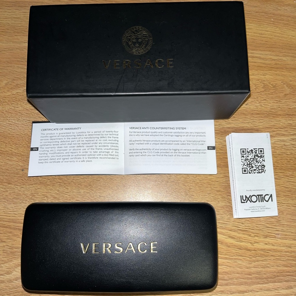 Versace Safety Pin Sunglasses 4412